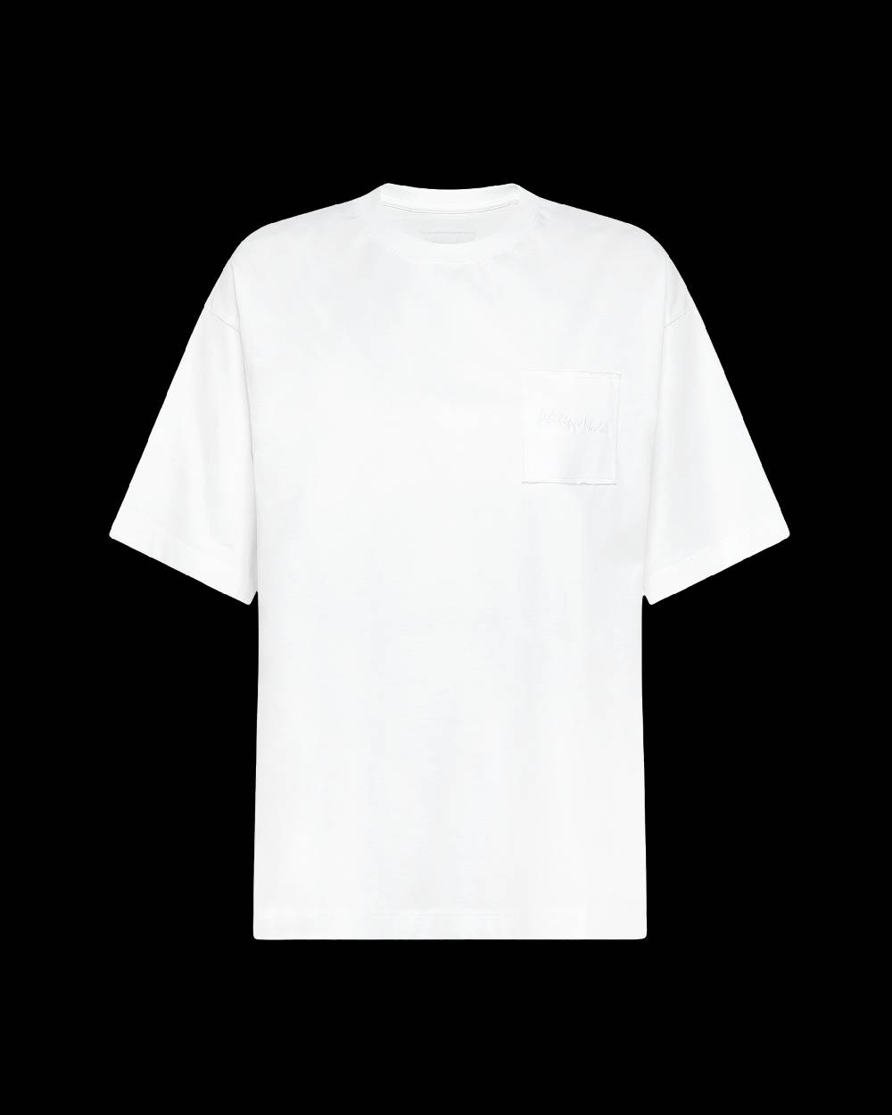 Philippe Model T-Shirt Maurice da Uomo Bianca in Jersey Online
