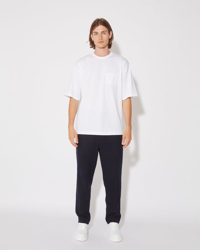 Philippe Model T-Shirt Maurice da Uomo Bianca in Jersey Online
