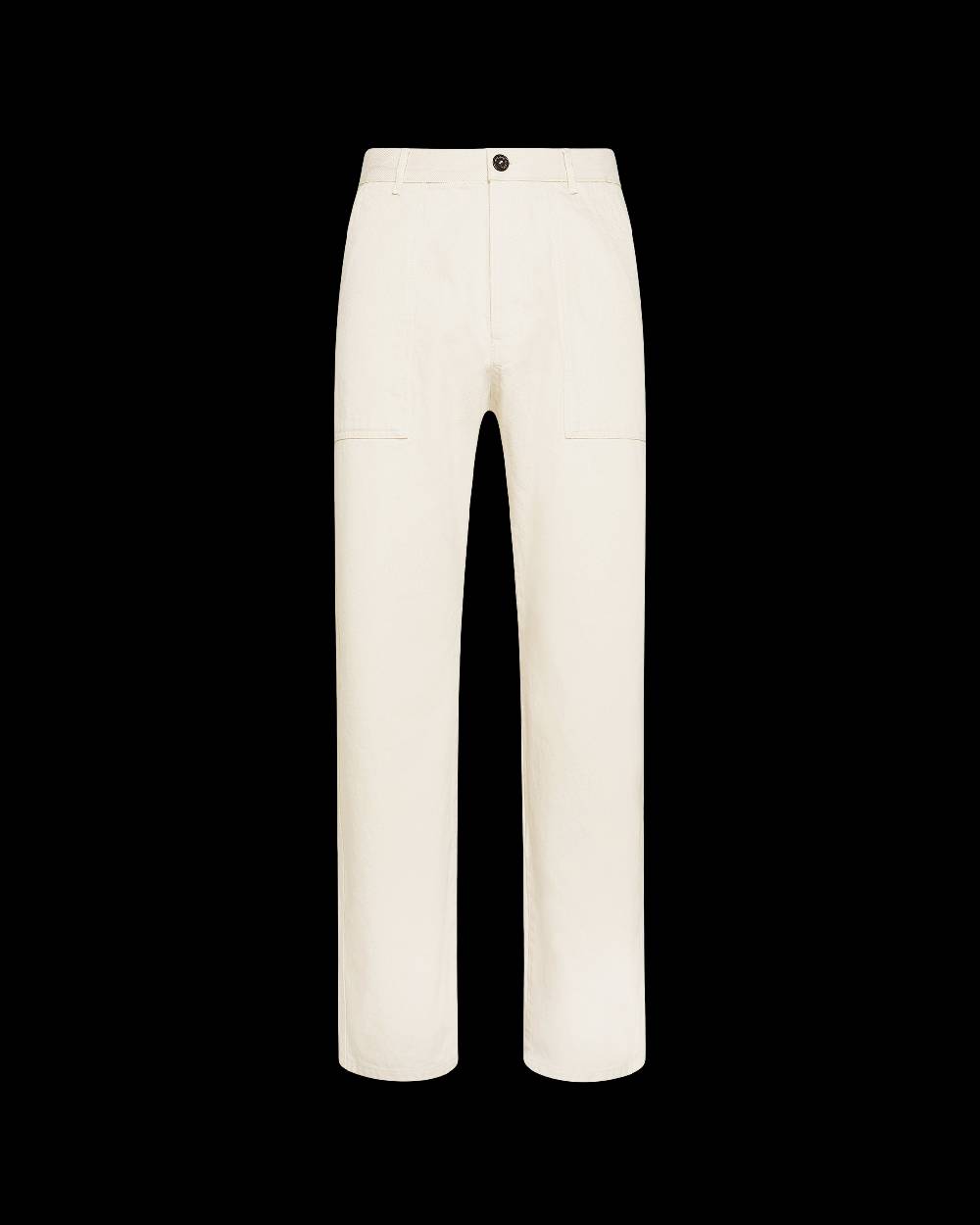 Philippe Model Pantaloni CHARLES da Uomo Ecru in Bull Denim Vendite Flash