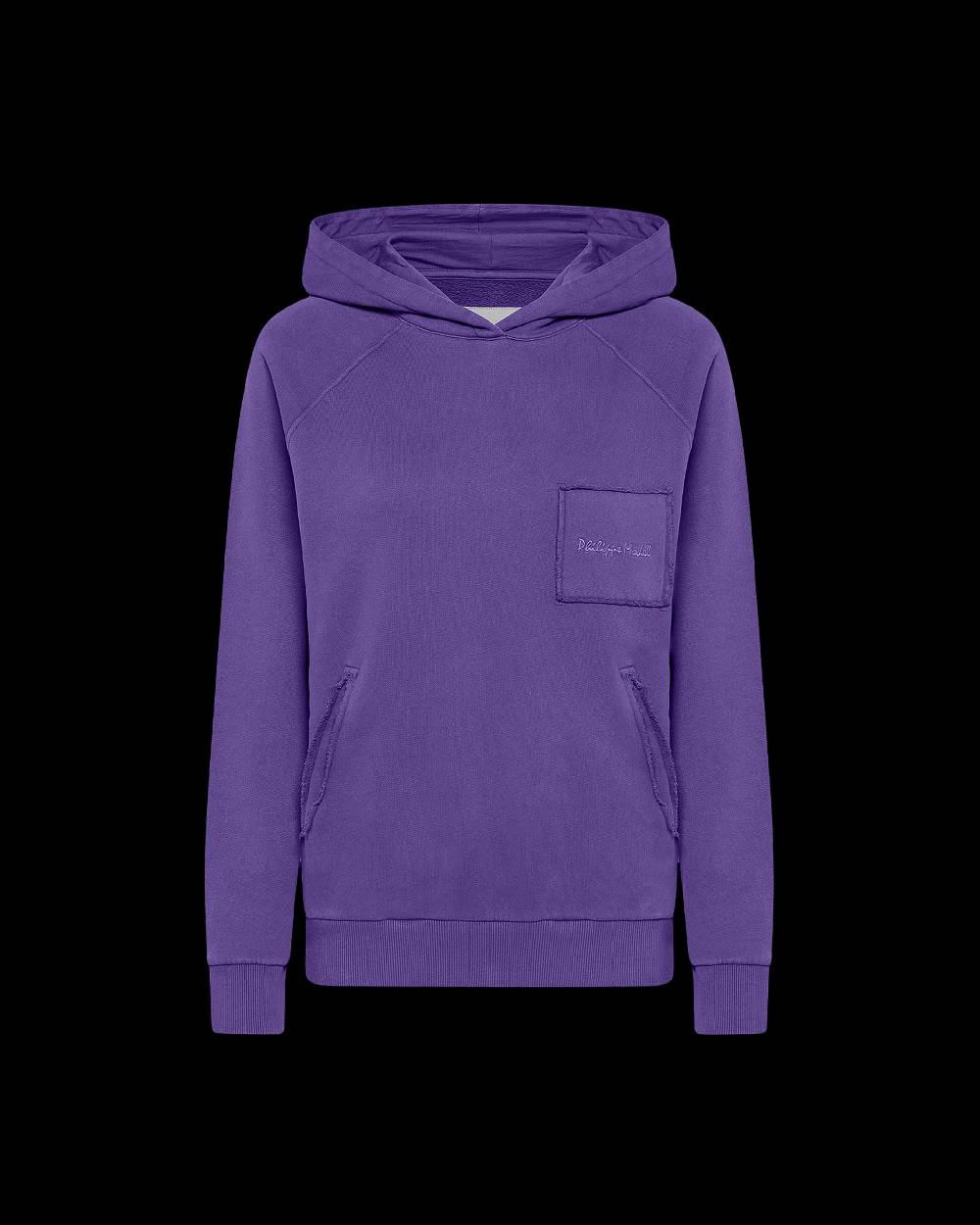 Philippe Model Felpa con cappuccio JADE da Donna Viola in Jersey Italia