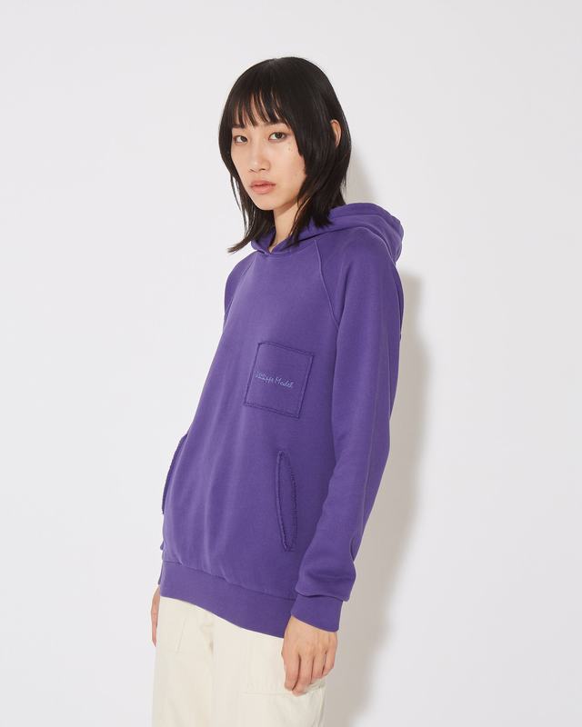 Philippe Model Felpa con cappuccio JADE da Donna Viola in Jersey Italia