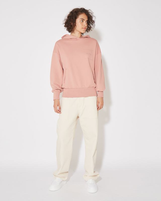 Philippe Model Felpa con cappuccio JULIE da Donna Rosa in Jersey In Linea