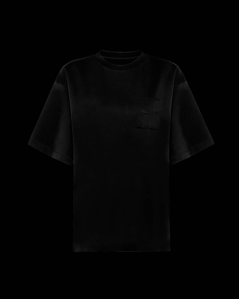 Philippe Model T-Shirt Monique da Donna Nera in Jersey Qualità Garantita