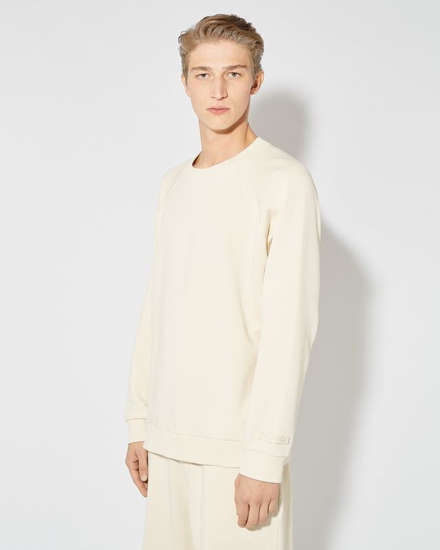 Philippe Model Felpa girocollo Bernard da Uomo Beige ecru in Jersey Acquista Ora