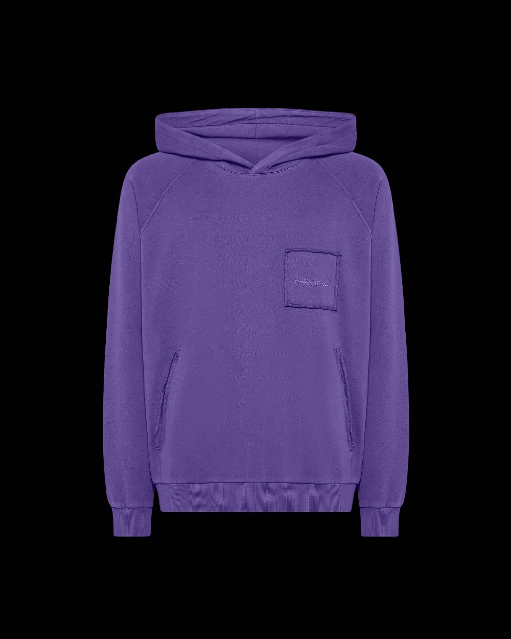Philippe Model Felpa con cappuccio JEAN da Uomo Viola in Jersey Promozione Limitata