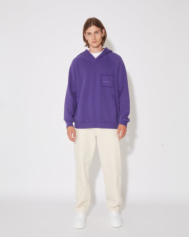 Philippe Model Felpa con cappuccio JEAN da Uomo Viola in Jersey Promozione Limitata