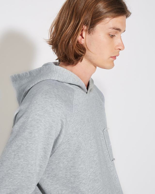 Philippe Model Felpa con cappuccio JEAN da Uomo Grigia in Jersey Fino Al -60%