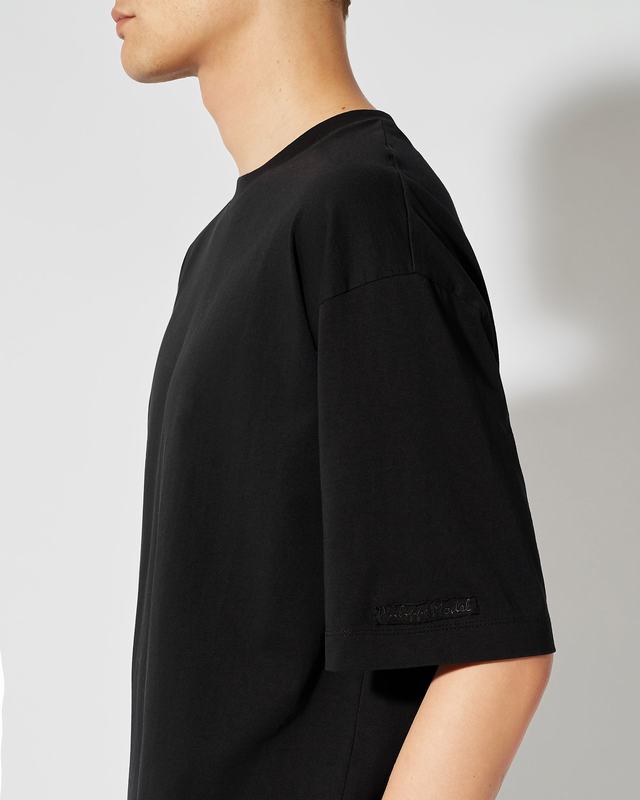 Philippe Model T-Shirt Maurice da Uomo Nera in Jersey Shopping Online