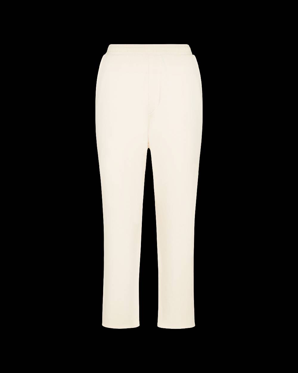 Philippe Model Pantaloni Christophe da Uomo Beige ecru in Jersey Sottocosto