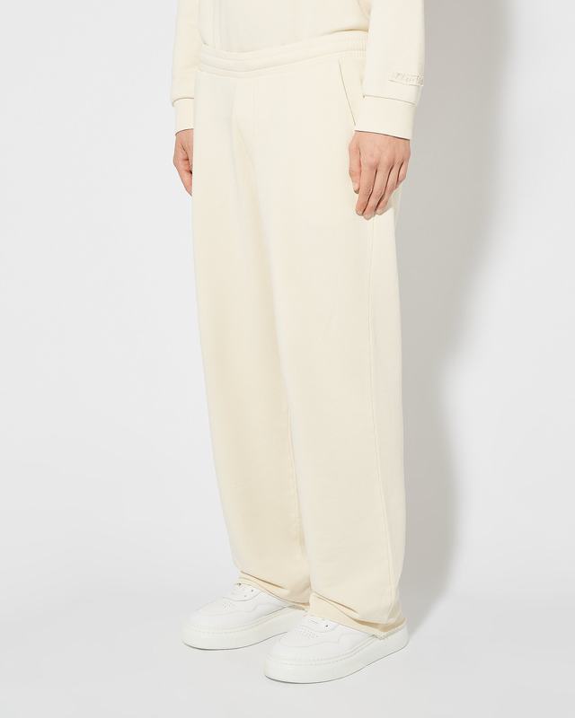 Philippe Model Pantaloni Christophe da Uomo Beige ecru in Jersey Sottocosto