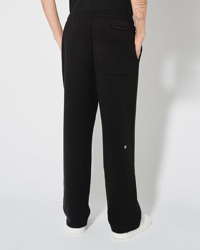 Philippe Model Pantaloni Christophe da Uomo Neri in Jersey Convenienza
