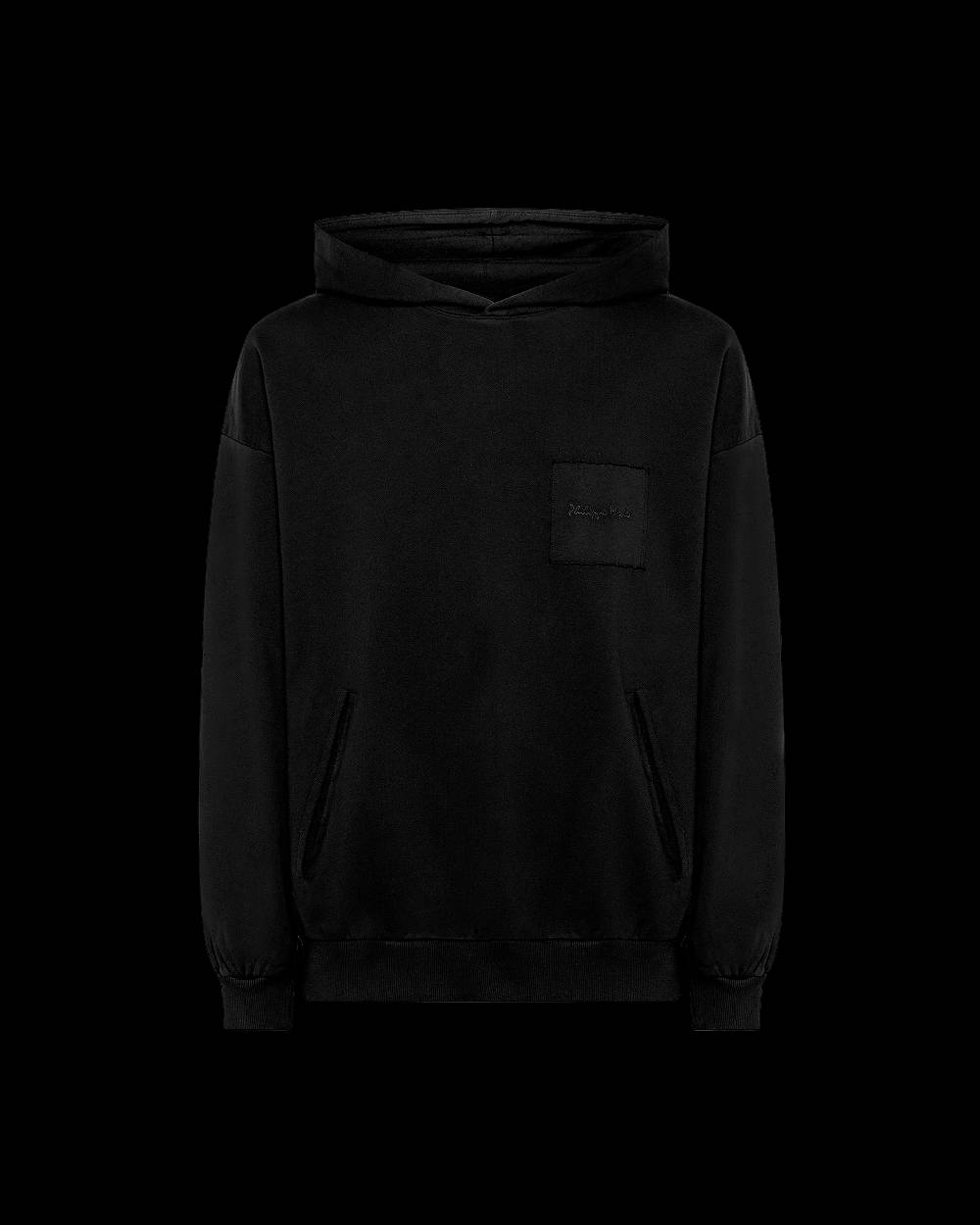 Philippe Model Felpa con cappuccio JEROME da Uomo Nera in Jersey Sconto