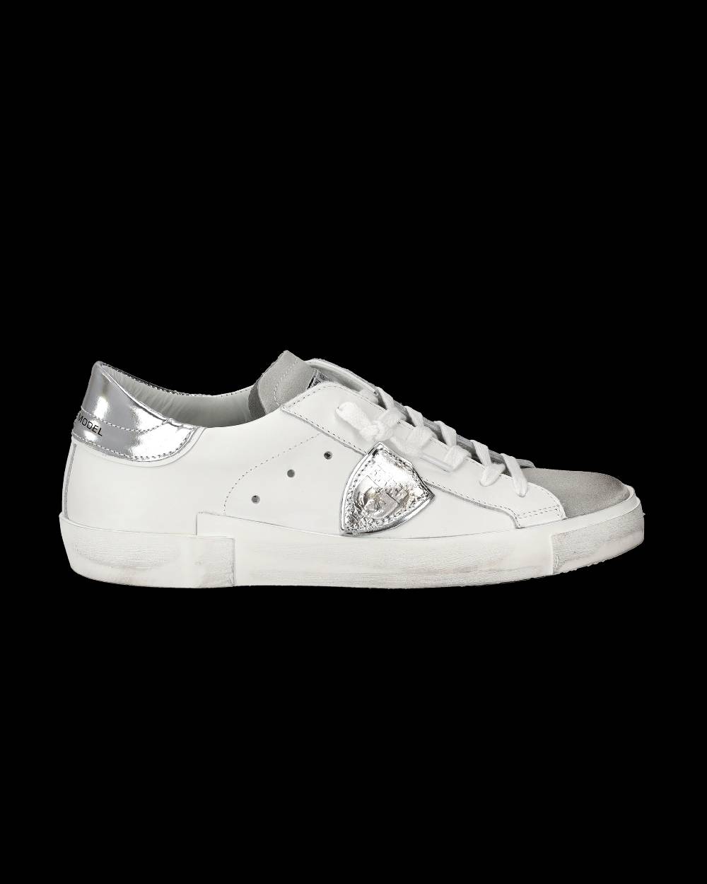 Philippe Model Sneaker bassa Prsx donna - bianco e argento Offerte