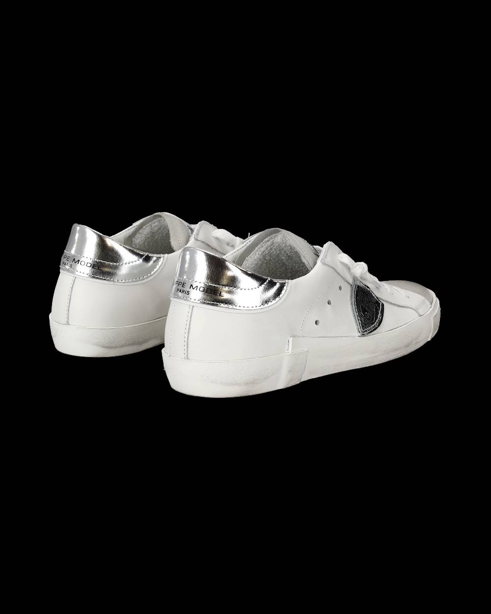 Philippe Model Sneaker bassa Prsx donna - bianco e argento Offerte