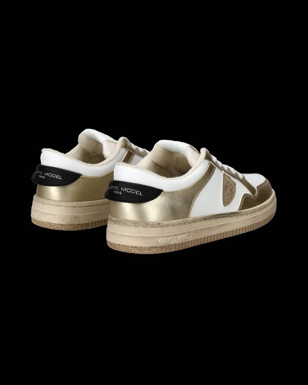 Philippe Model Sneaker basse Lyon donna - bianco e oro I Più Venduti