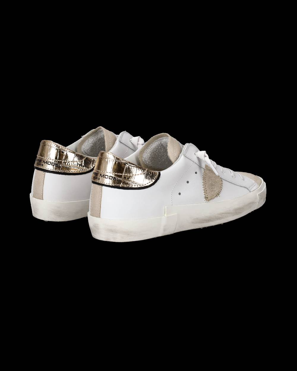 Philippe Model Sneaker bassa Prsx donna - bianco e oro Italia