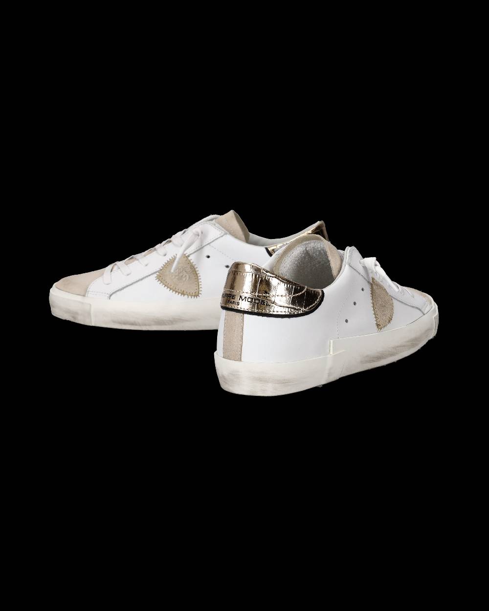 Philippe Model Sneaker bassa Prsx donna - bianco e oro Italia