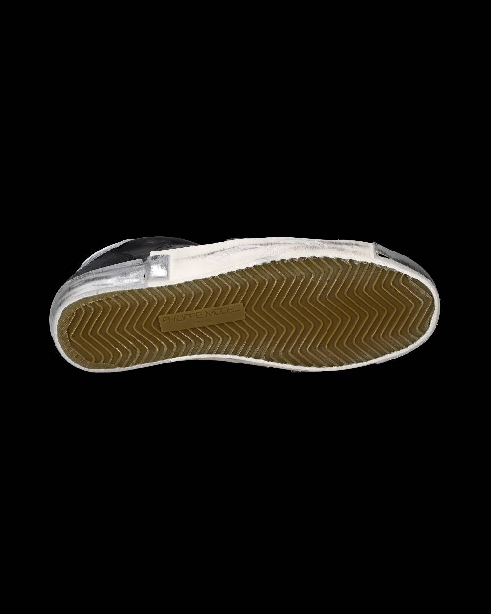 Philippe Model Sneaker bassa Prsx donna - nero e argento Qualità