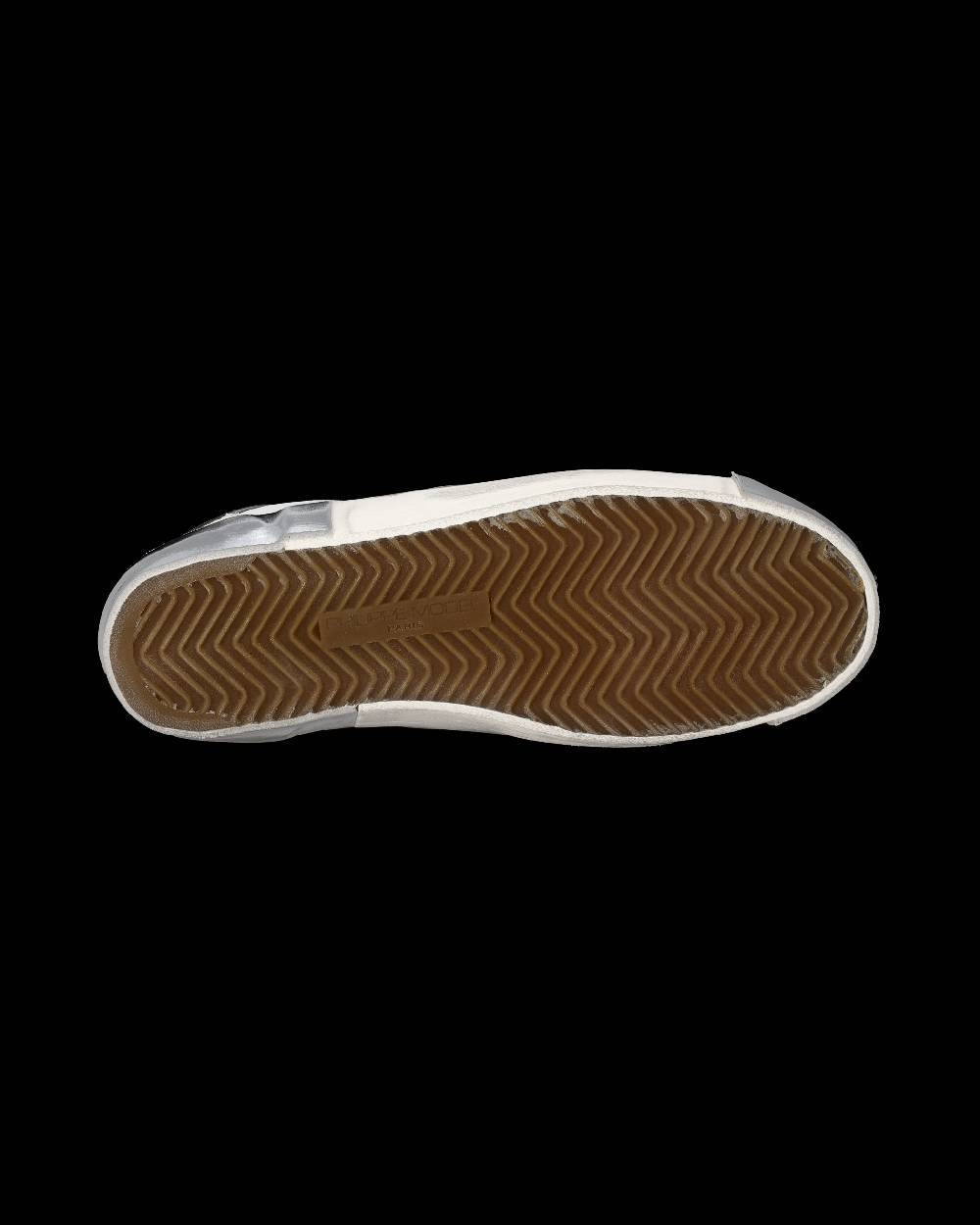 Philippe Model Sneaker bassa Prsx donna - bianco e argento Soddisfazione Garantita