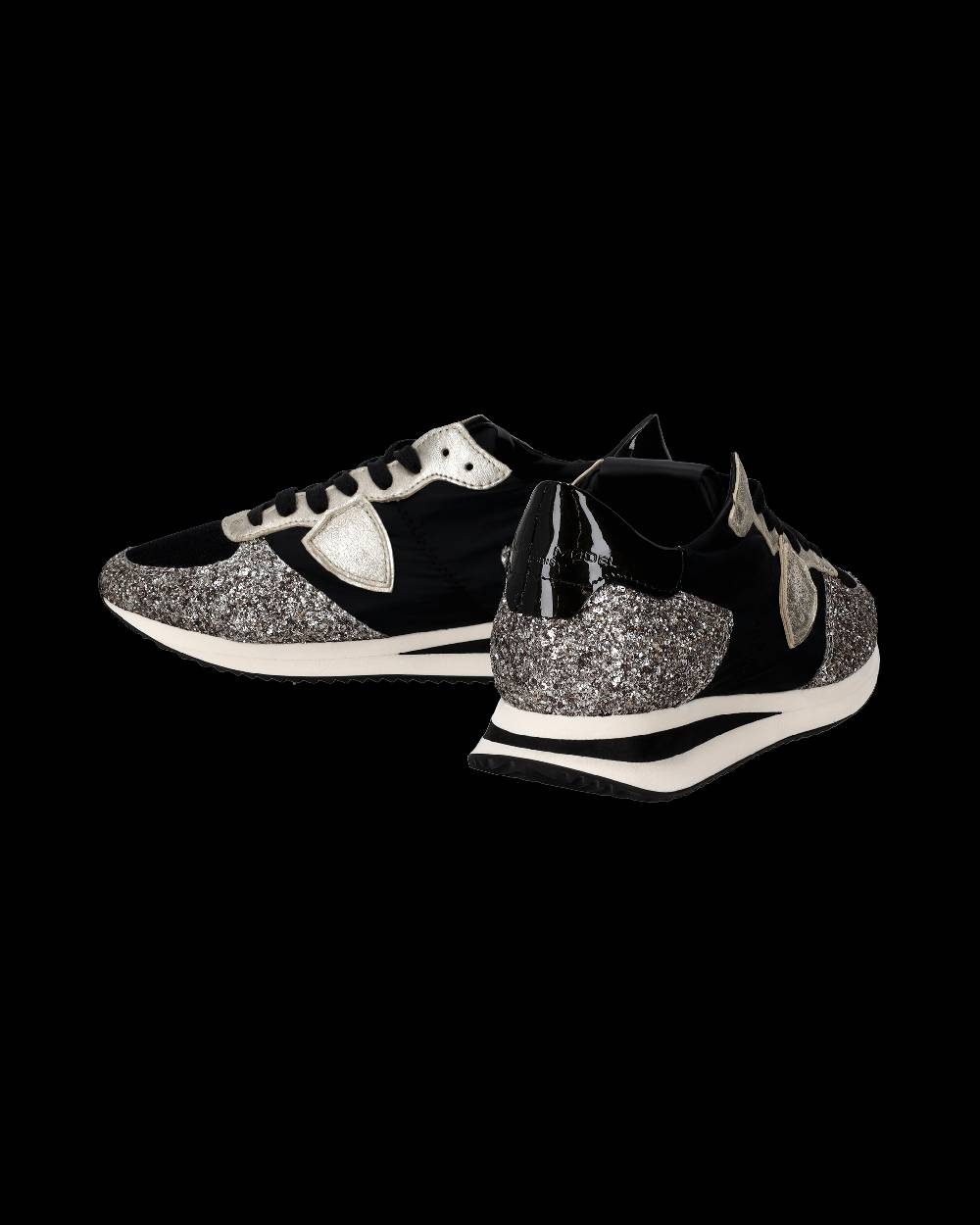 Philippe Model Sneaker bassa Trpx donna - nero e platinato Qualità Garantita