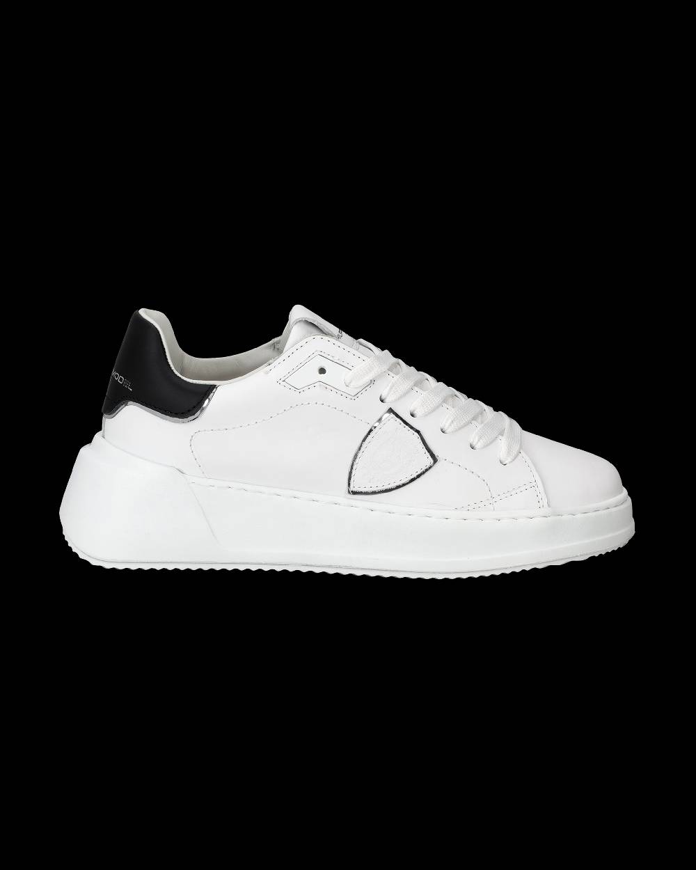 Philippe Model Sneaker basse Tres Temple donna - bianco e nero Promozione Limitata