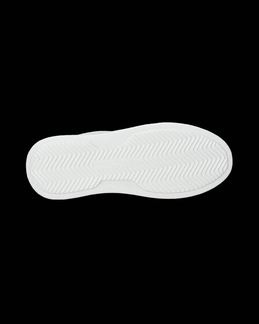 Philippe Model Sneakers Temple da Donna Bianche e Oro in Pelle E Vernice Sottocosto