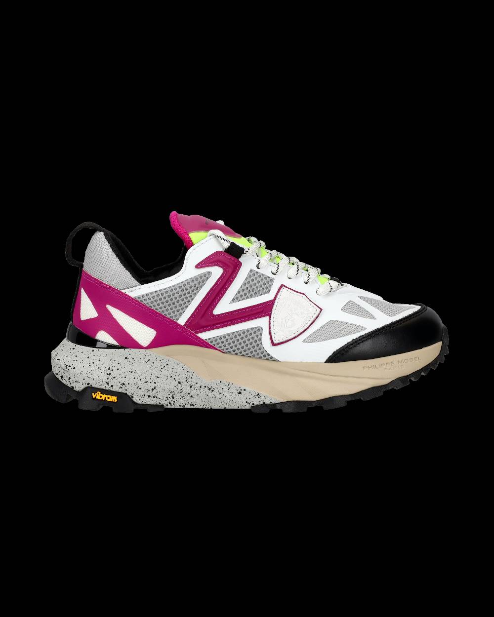 Philippe Model Sneaker basse Rocx donna - bianco e ciclamino Economico