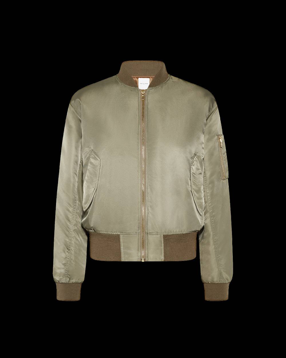 Philippe Model Giacca bomber Giulliet da Donna Verde in Jersey In Saldo