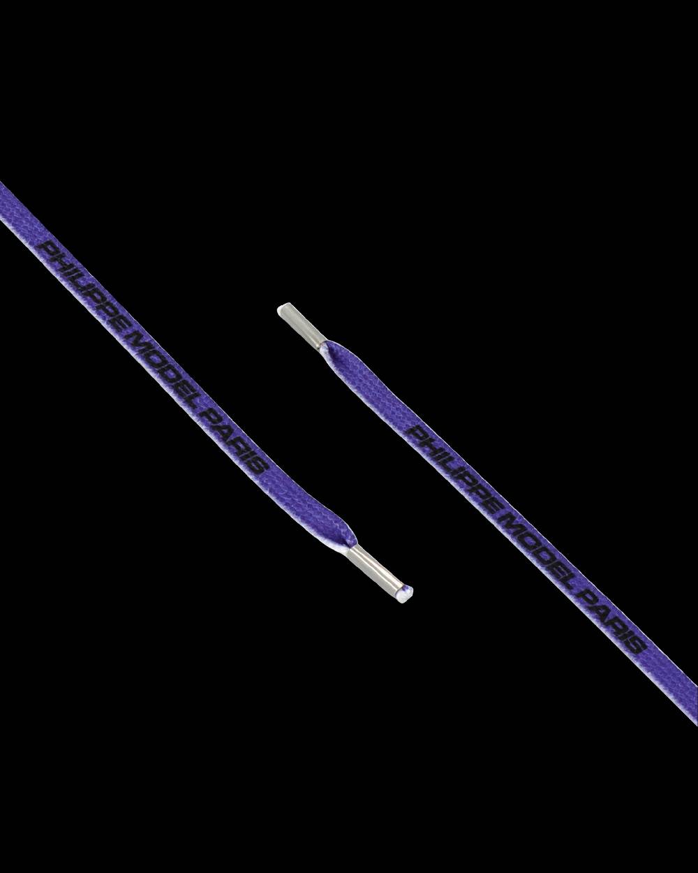 Philippe Model Lacci da Donna Bianchi e Viola in Cotone Qualità