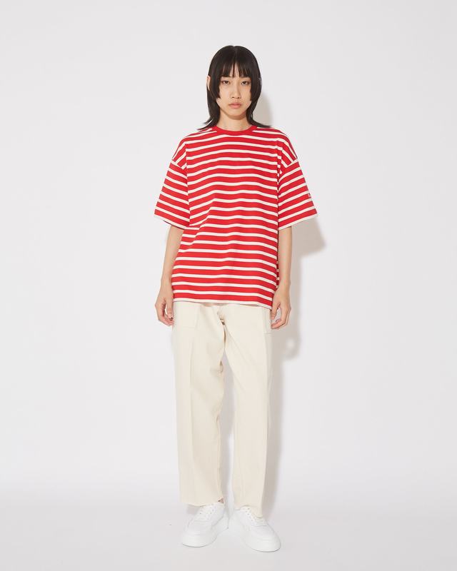 Philippe Model T-Shirt Monique da Donna Rossa in Cotone Shopping Online