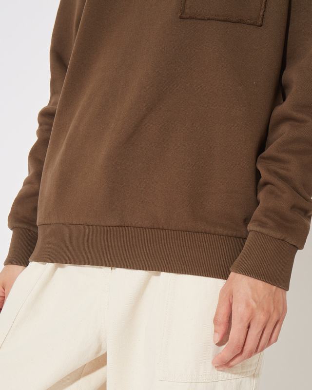 Philippe Model Felpa girocollo Belle da Donna Marrone in Jersey Prezzo Ridotto