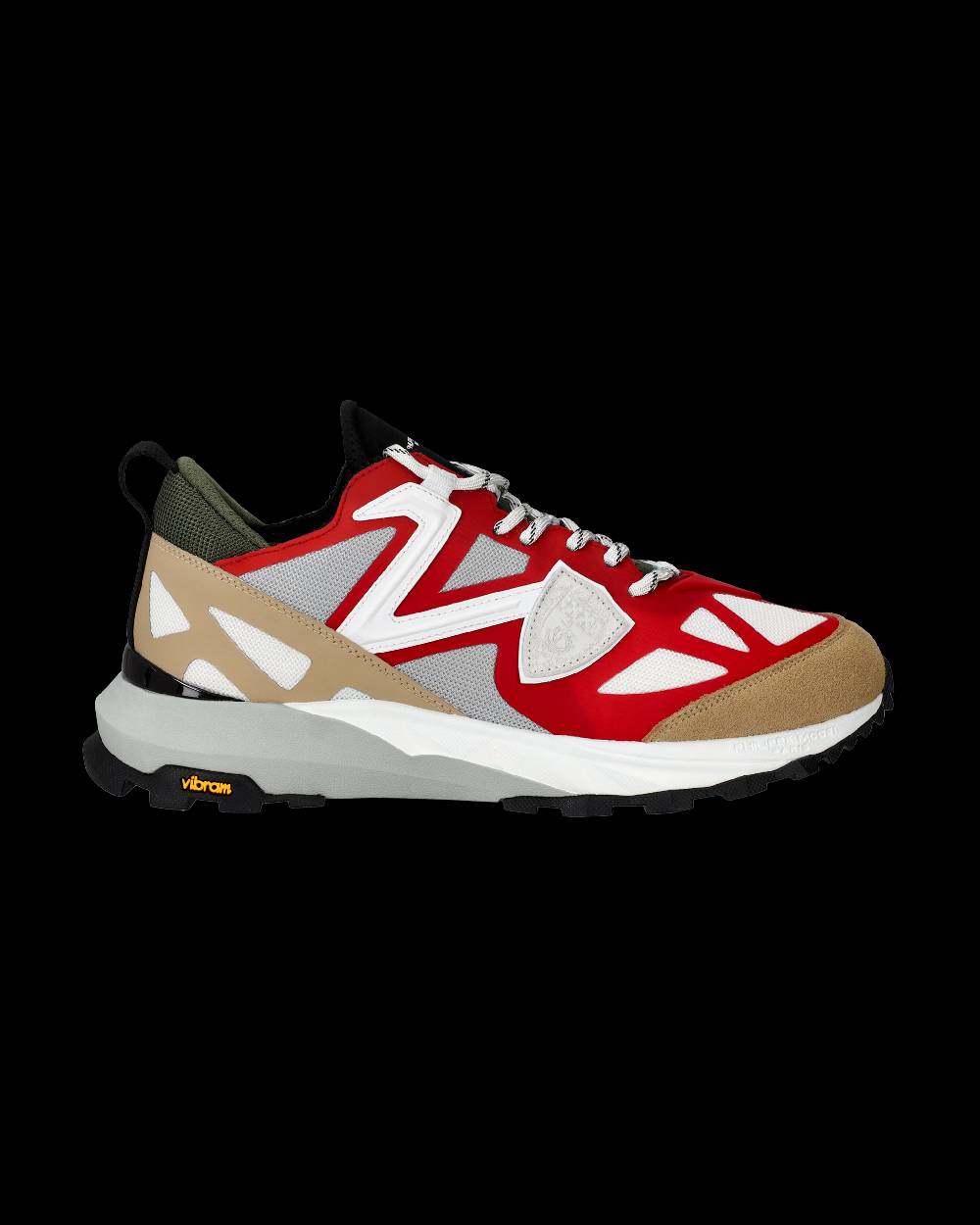 Philippe Model Sneakers Rocx da Uomo Rosse in Tessuto Tecnico Offerta