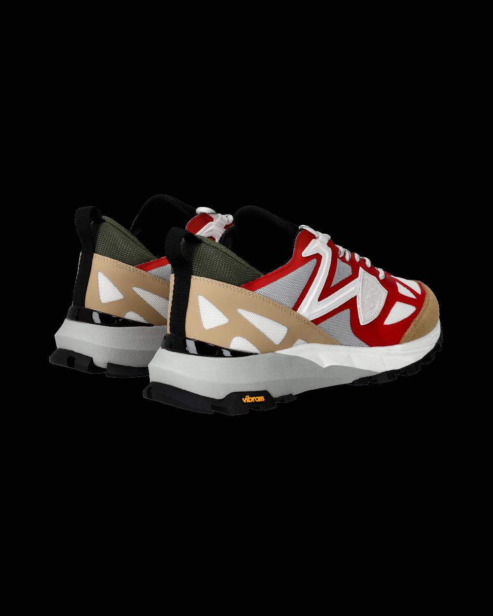 Philippe Model Sneakers Rocx da Uomo Rosse in Tessuto Tecnico Offerta