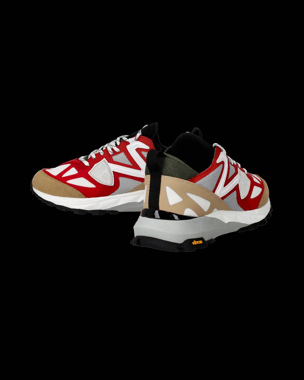 Philippe Model Sneakers Rocx da Uomo Rosse in Tessuto Tecnico Offerta