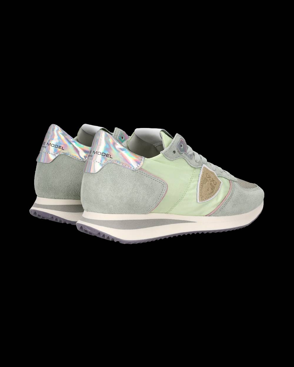 Philippe Model Sneaker running Trpx da donna - Rosa e verde menta Vendita Economica