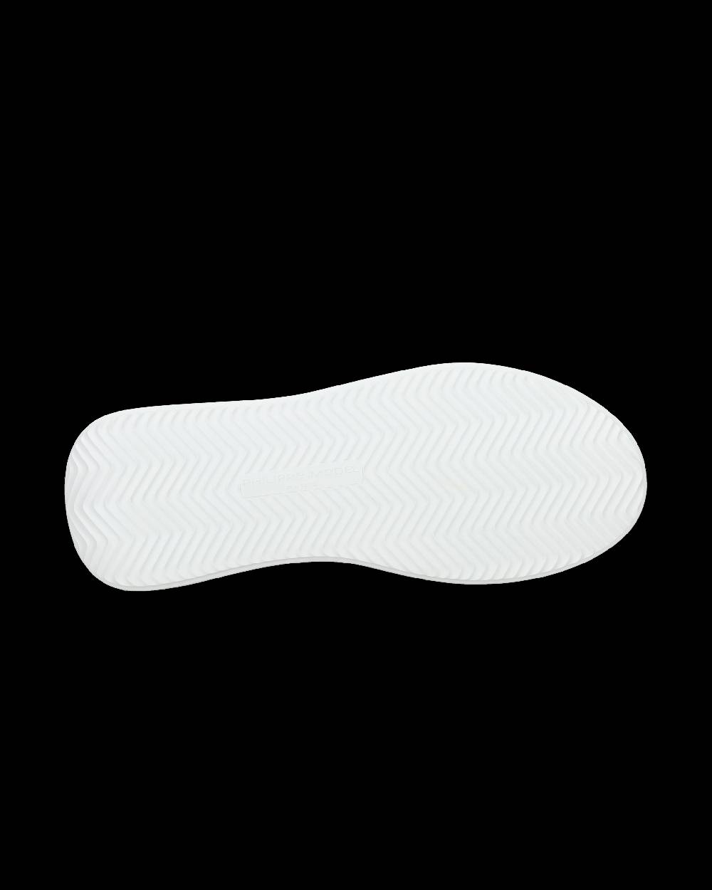 Philippe Model Sneaker casual Tres Temple da donna in pelle - Argento e bianco Italy