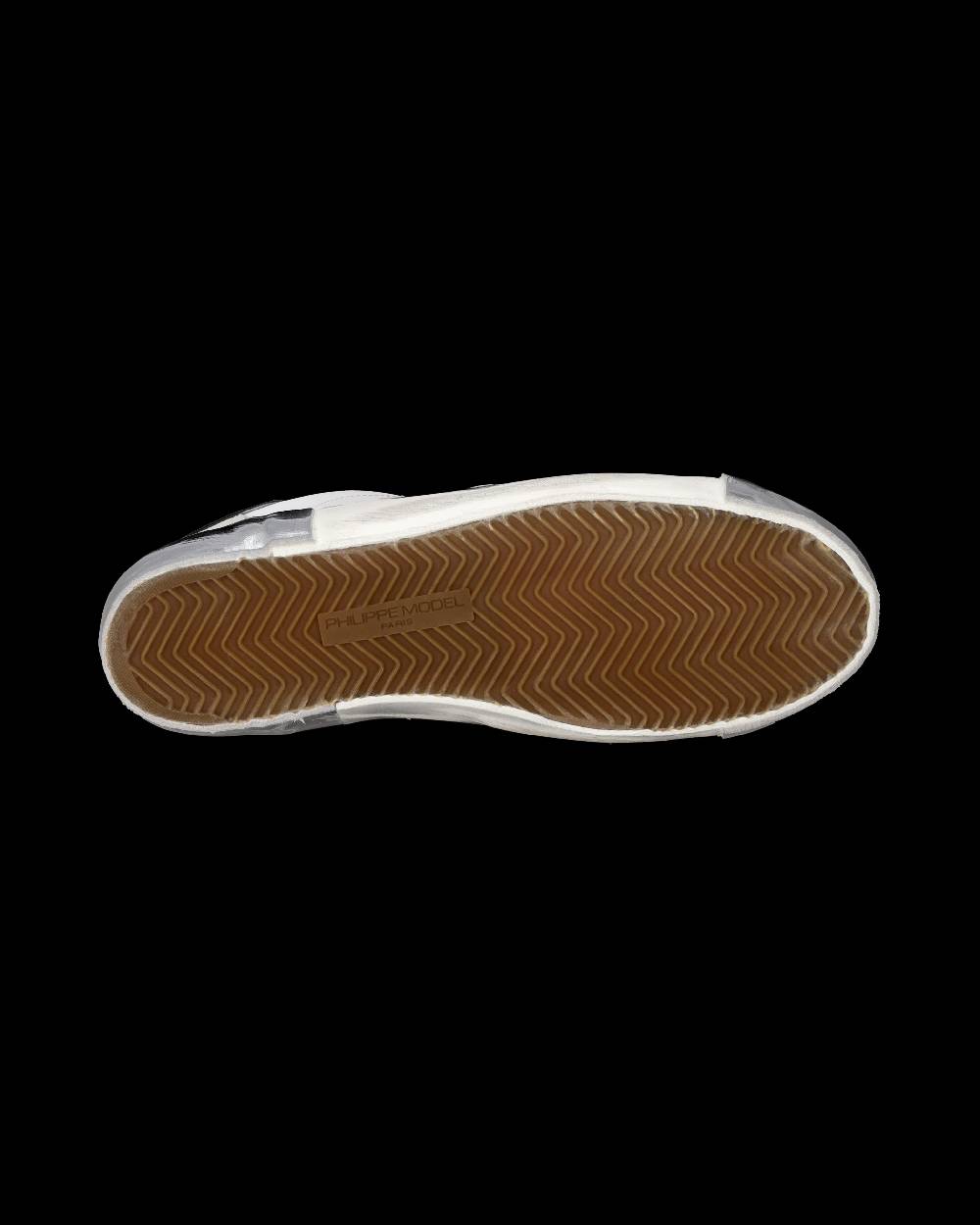 Philippe Model Sneaker bassa Prsx uomo - bianco e argento Fino al 60% di sconto