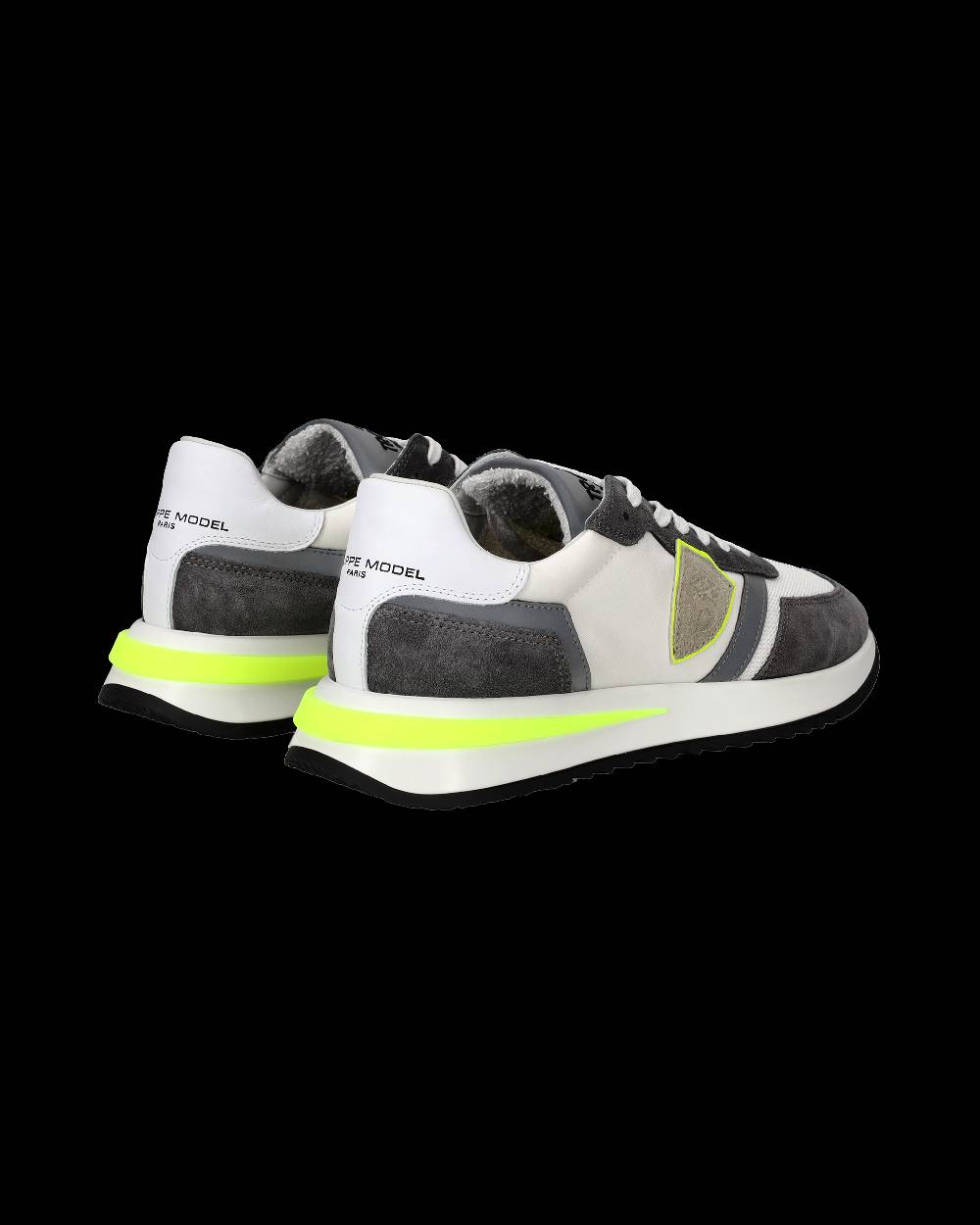 Philippe Model Sneakers Tropez 2.1 da Uomo Bianche e Grigie in Tessuto Tecnico Only for today