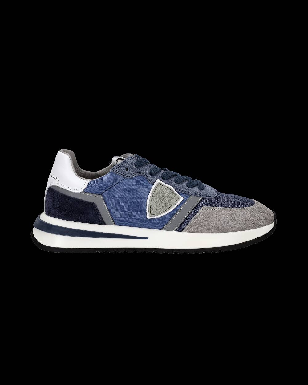 Philippe Model Sneakers Tropez 2.1 Grigie Uomo in Tessuto Tecnico Sostegno trimestrale
