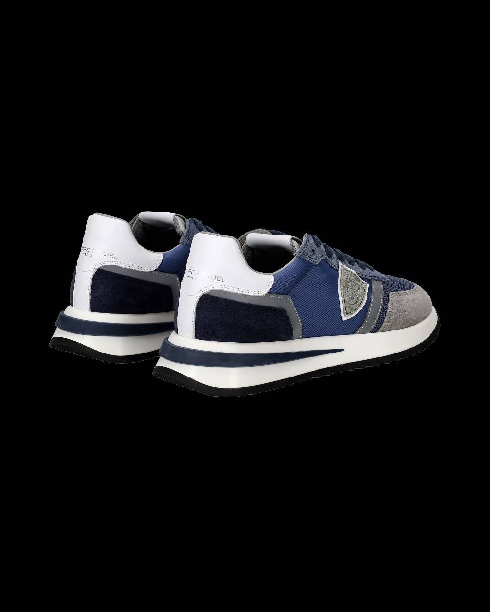 Philippe Model Sneakers Tropez 2.1 Grigie Uomo in Tessuto Tecnico Sostegno trimestrale
