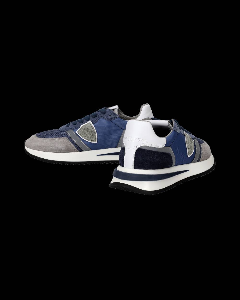 Philippe Model Sneakers Tropez 2.1 Grigie Uomo in Tessuto Tecnico Sostegno trimestrale