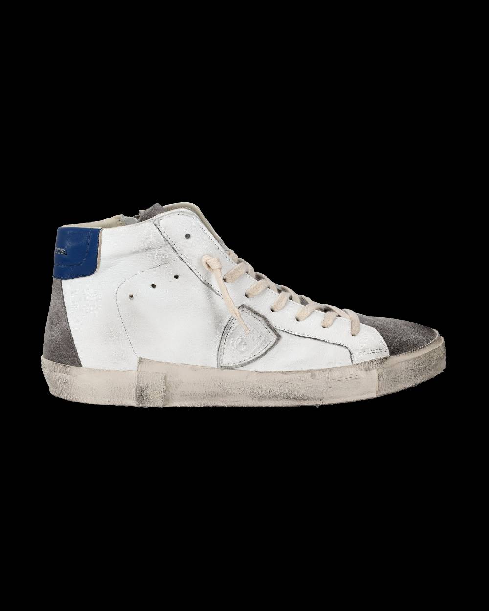 Philippe Model Sneaker high Prsx uomo - bianco e grigio Fino al 55% di sconto