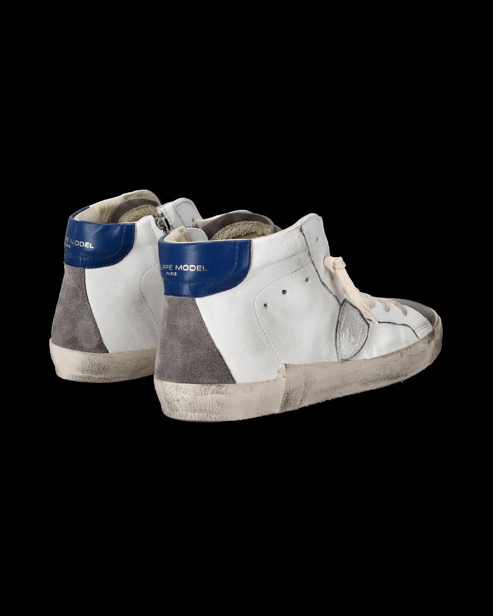 Philippe Model Sneaker high Prsx uomo - bianco e grigio Fino al 55% di sconto