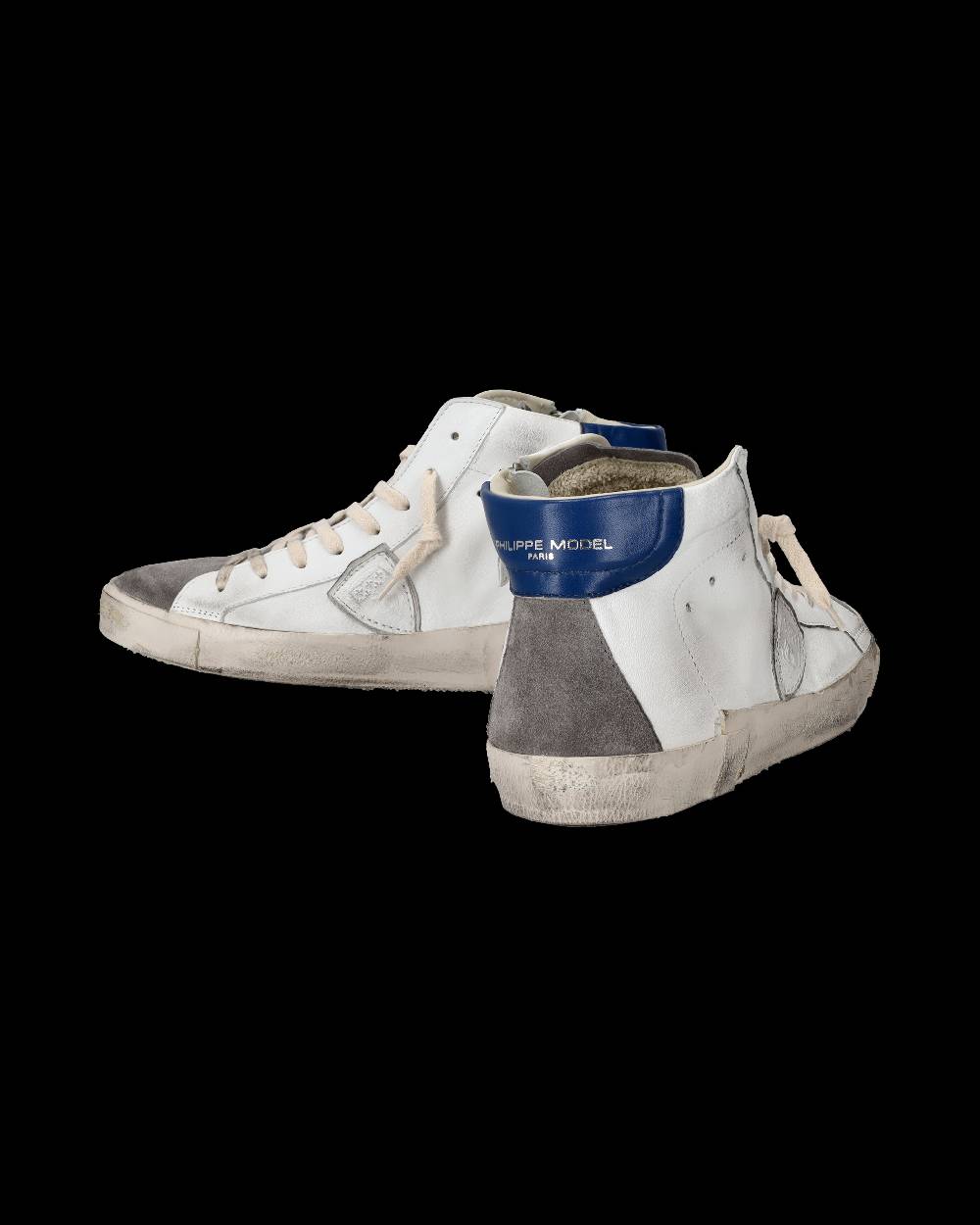 Philippe Model Sneaker high Prsx uomo - bianco e grigio Fino al 55% di sconto