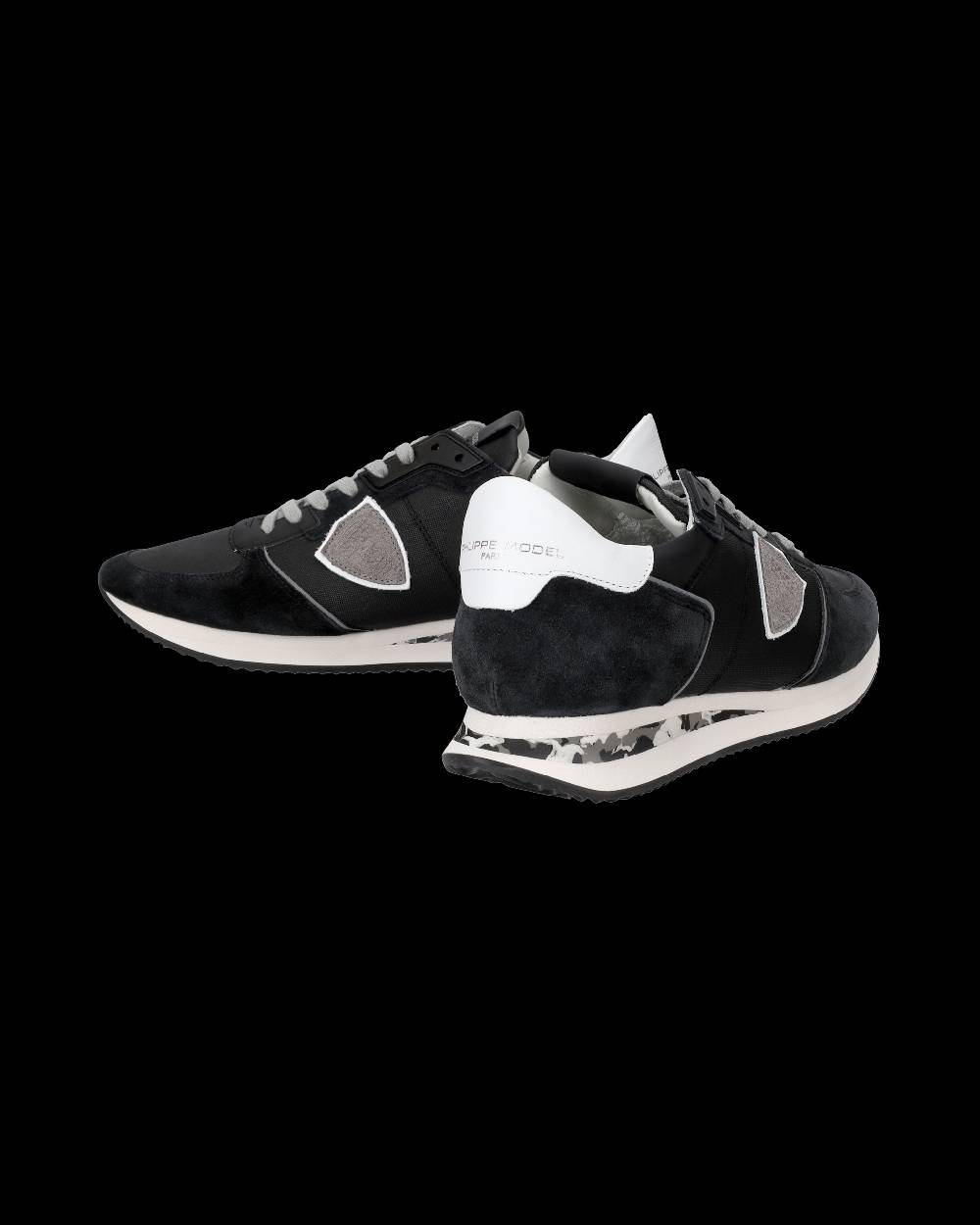 Philippe Model Sneakers Trpx Nere da Uomo in Tessuto Tecnico Officina