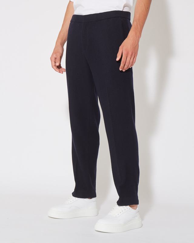 Philippe Model Pantaloni CESAR da Uomo Blu in Lana Italia