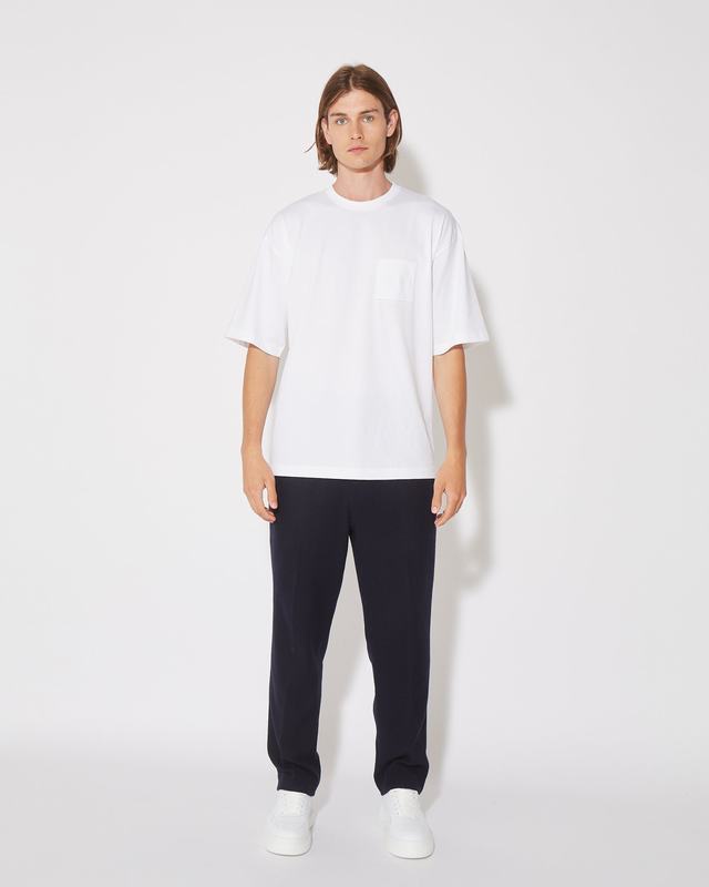 Philippe Model Pantaloni CESAR da Uomo Blu in Lana Italia