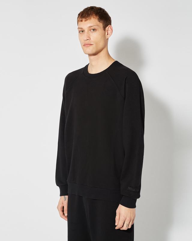 Philippe Model Felpa girocollo Bernard da Uomo Nera in Jersey Vendita