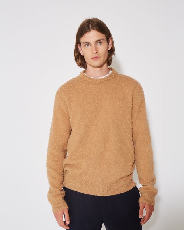 Philippe Model Felpa Rafael da Uomo Cammello in Lana