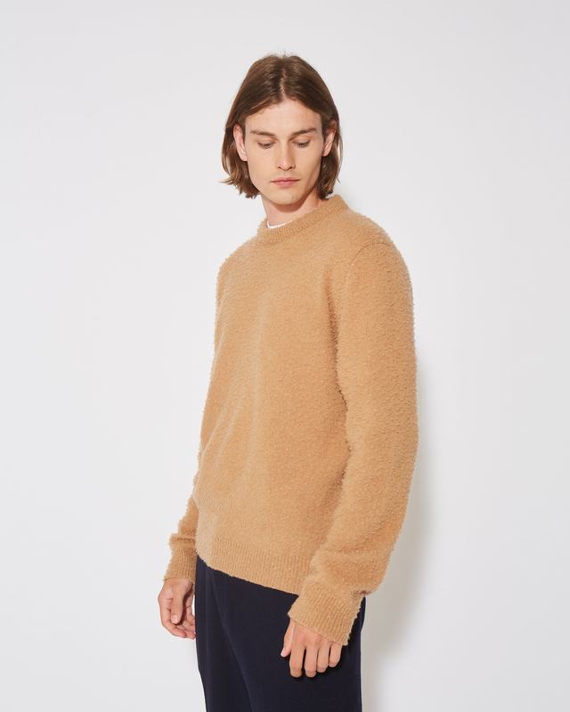 Philippe Model Felpa Rafael da Uomo Cammello in Lana Promozione